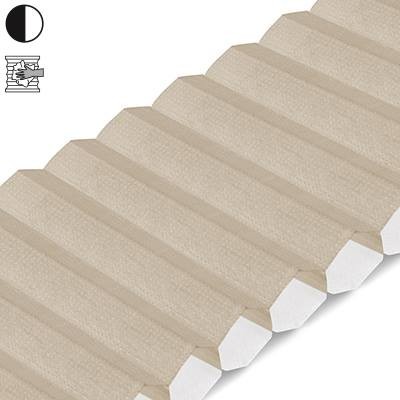 Muster Stoff Beige blickdicht B0153